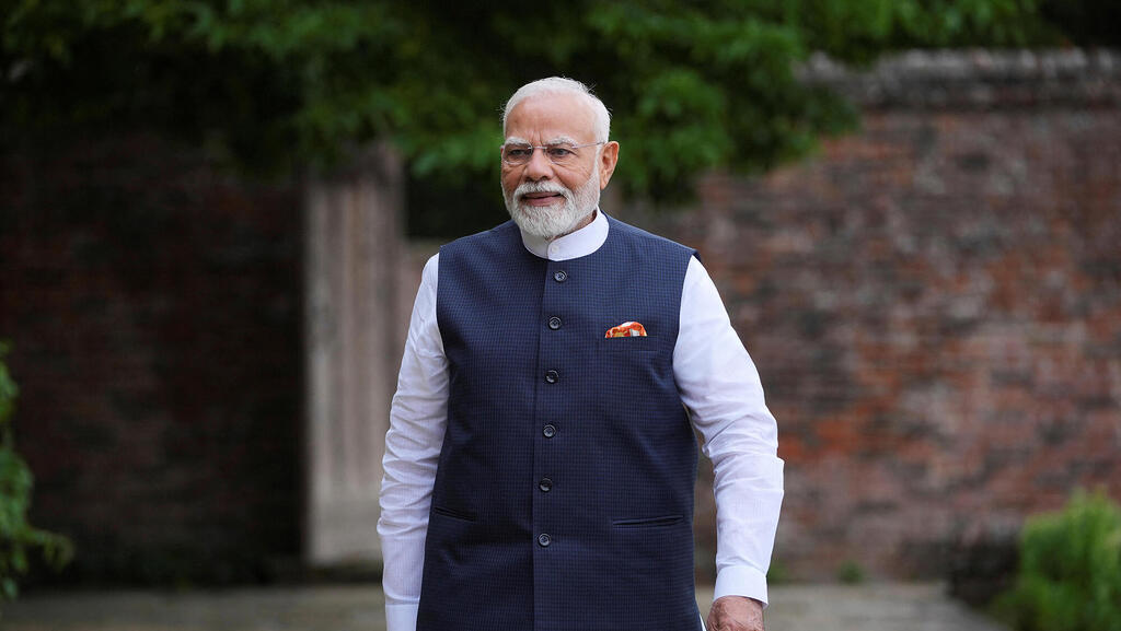 Indian Prime Minister Narendra Modi (Kin Cheung/Reuters) ראש ממשלת הודו נרנדרה מודי