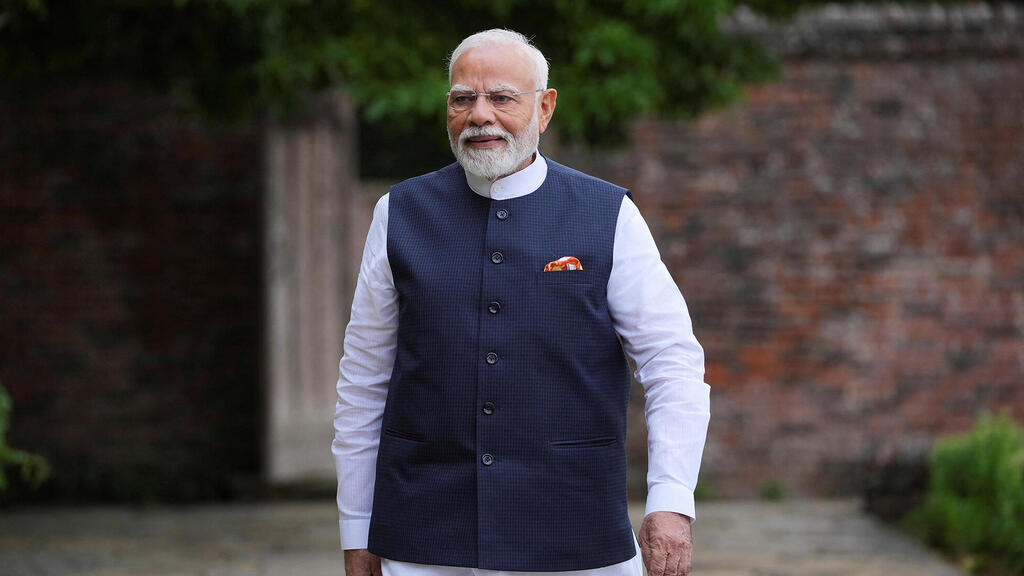 ראש ממשלת הודו נרנדרה מודי