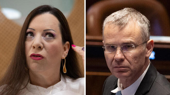 מימין יריב לוין ו טלי גוטליב 