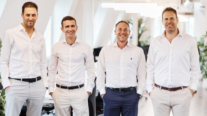 השותפים באיתוס עפר לוזון, אוליבר קאופמן, אורי סגל ואמיר ירושלמי