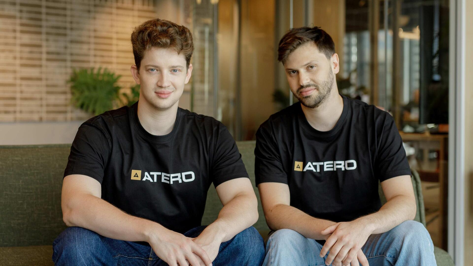 מייסדי Atero מימין עומר לנדאו ו אלון יריב