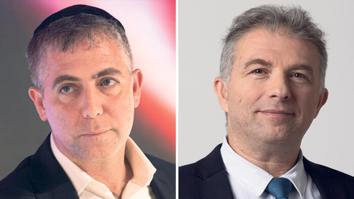 המפקח על הבנקים דני חחיאשוילי ויו"ר רשות ני"ע ספי זינגר