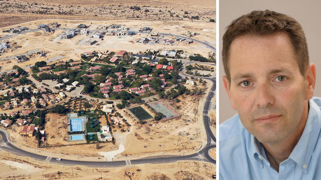 ראש מועצת רמת הנגב דורון ערן ו רתמים יישוב דתי