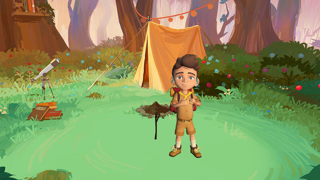 מתוך הסרט אדי ואני פנאי