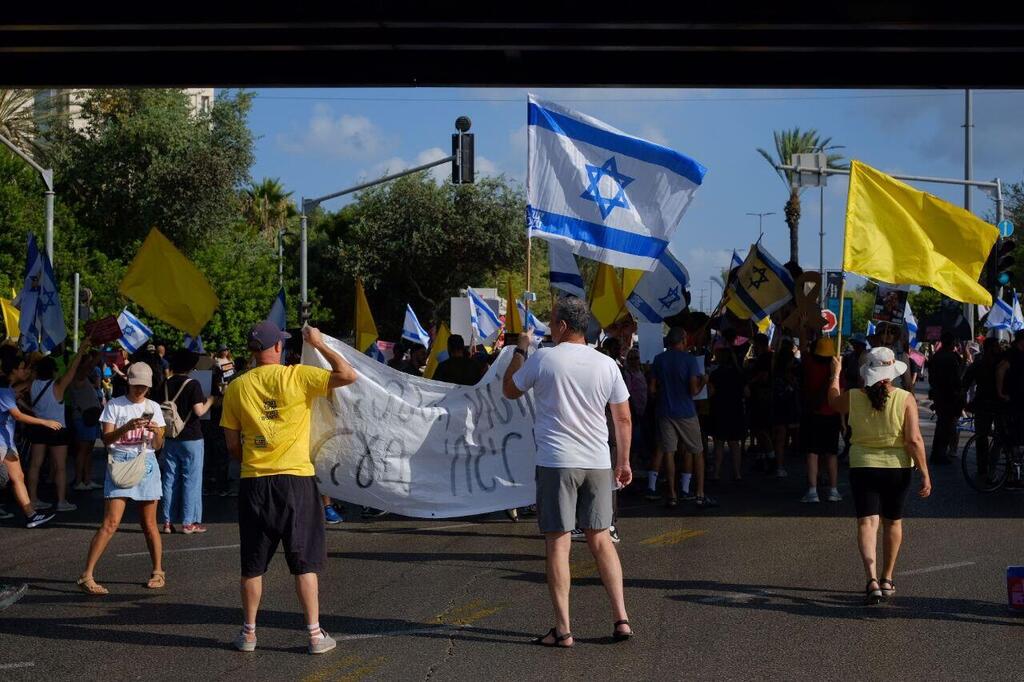 צומת רוקח ב תל אביב חסום 26.8.25