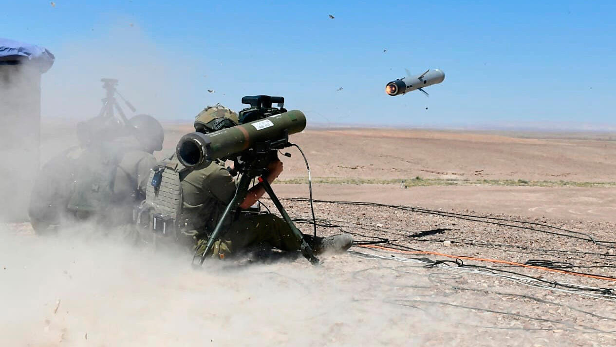 טיל SPIKE ספייק LR2 נגד טנקים