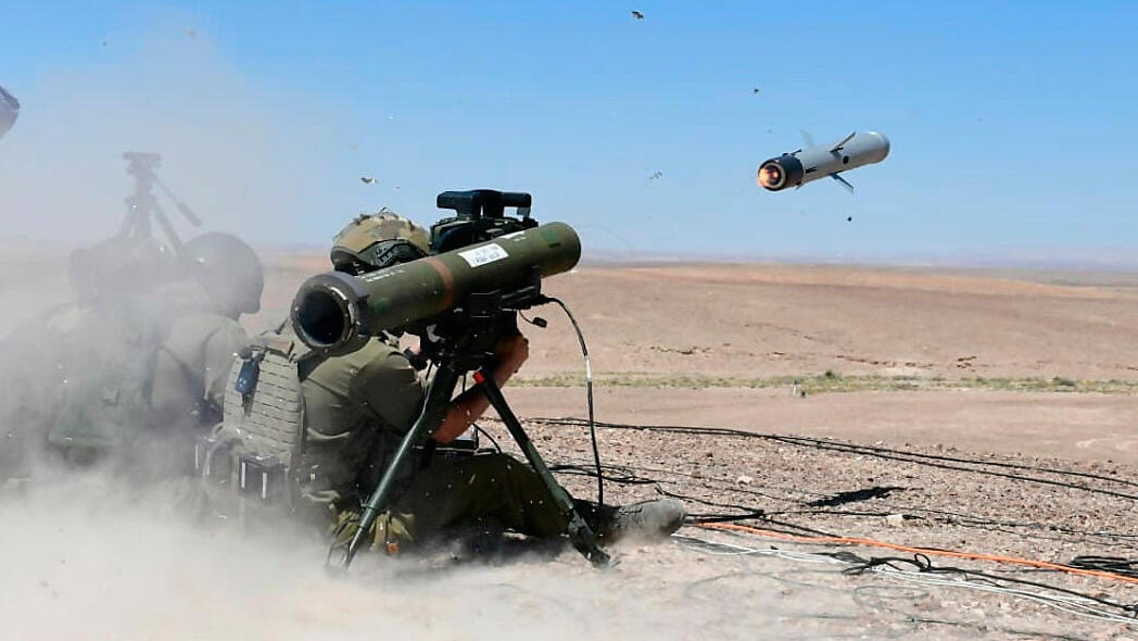 טיל SPIKE ספייק LR2 נגד טנקים