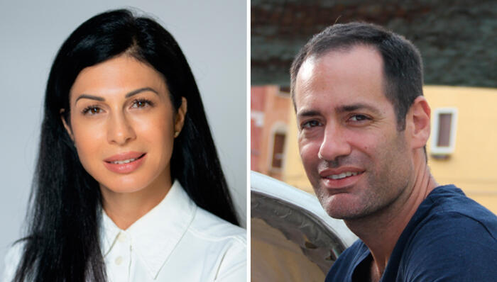 מימין יוראי פיינמסר ו מורן מסד הדר 