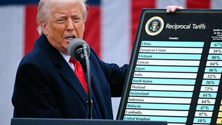 דונלד טראמפ מכריז על העלאת מכסים