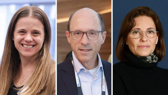 Leadership Board members, from left: Maya Eisen Zafrir, Adv. Yuval Horn, Yodfath Buchris (Dana Kopel, Orel Cohen) מימין יודפת הראל בוכריס עו"ד יובל הורן ו מיה אייזן צפריר