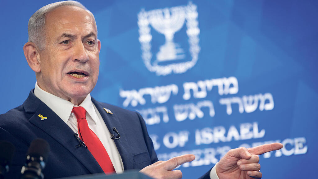 ראש הממשלה בנימין נתניהו. הנתבעים בדיבה לא פראיירים וישיבו מלחמה שערה (צילום: יונתן זינדל פלאש 90) בנימין נתניהו ראש ה ממשלה 10.8.25