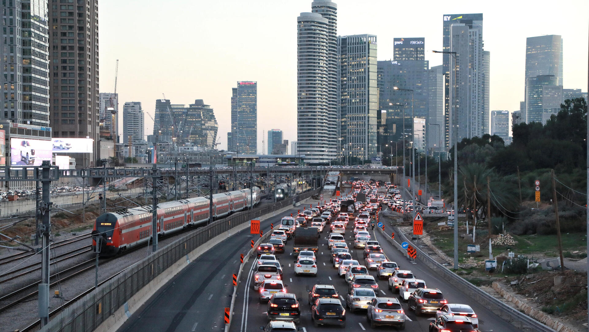 יש פקקים או אין פקקים? מתברר שזה תלוי רק בשאלה אם אתם ביביסטים או מתנגדים
