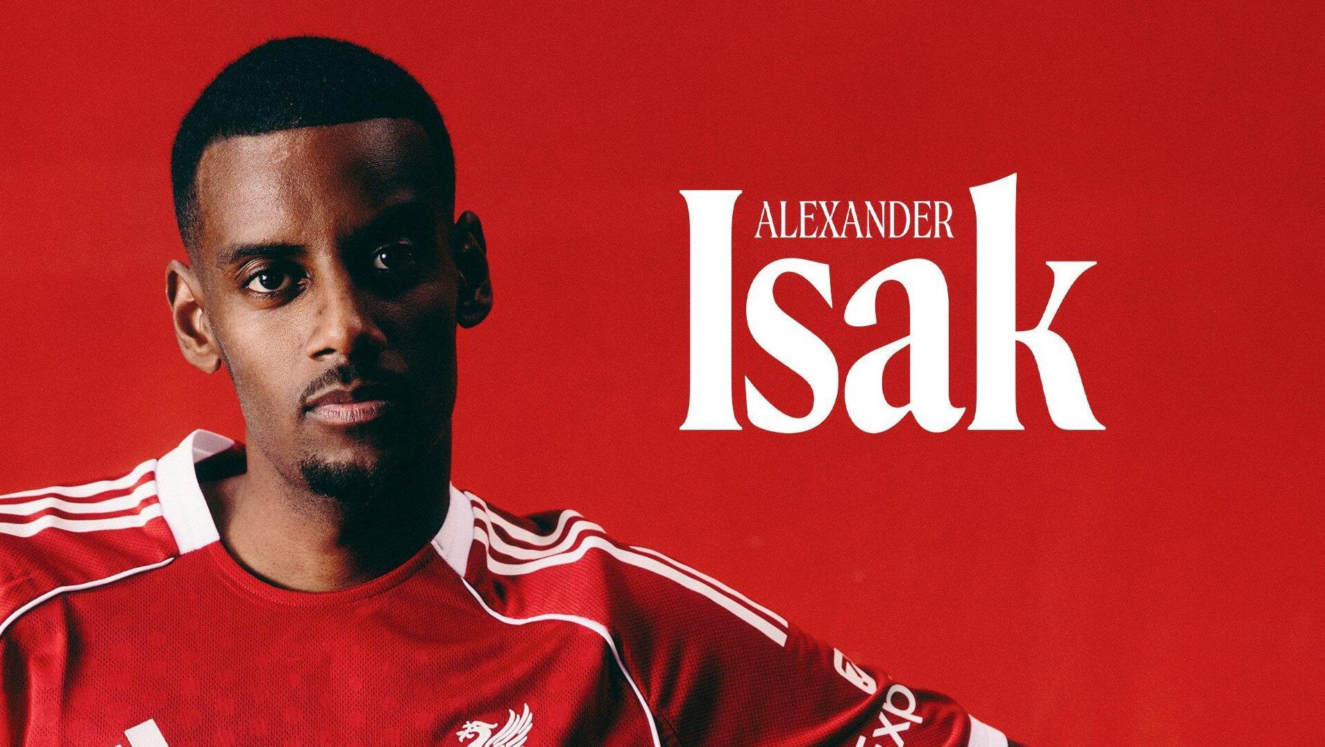 אלכסנדר איסאק במדי ליברפול
