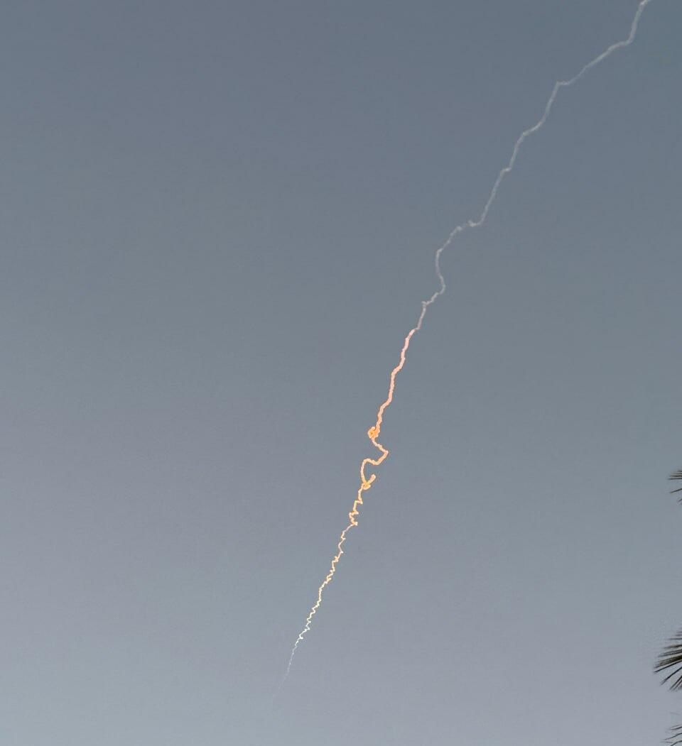 יירוט טיל ששוגר מתימן