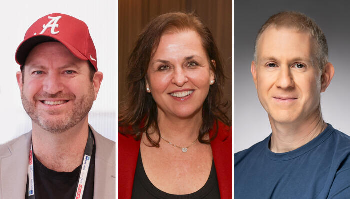 Leadership Board members, from left: Eze Vidra, Sarit Firon, and Yair Snir. 