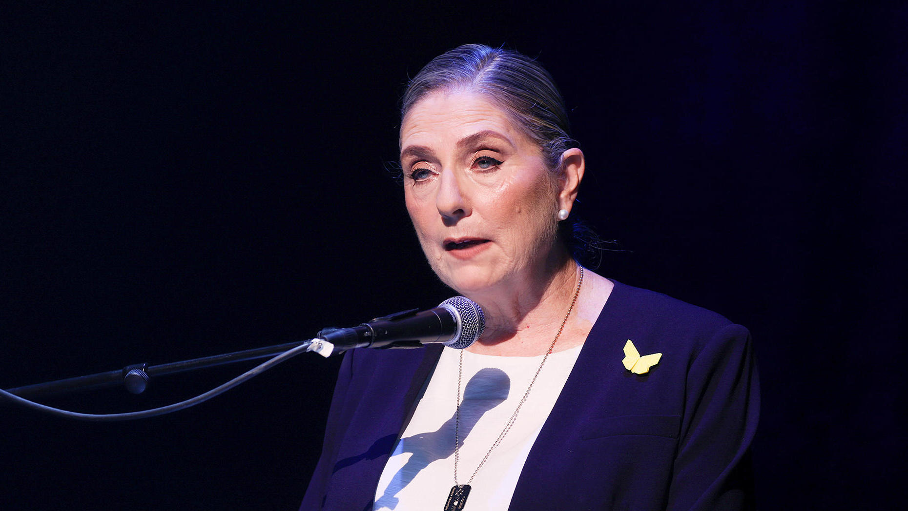 ועידת עמותת אנוש - מיכל הרצוג רעיית נשיא המדינה