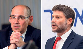 שר האוצר בצלאל סמוטריץ' הנגיד אמיר ירון 