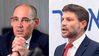 שר האוצר בצלאל סמוטריץ' הנגיד אמיר ירון 