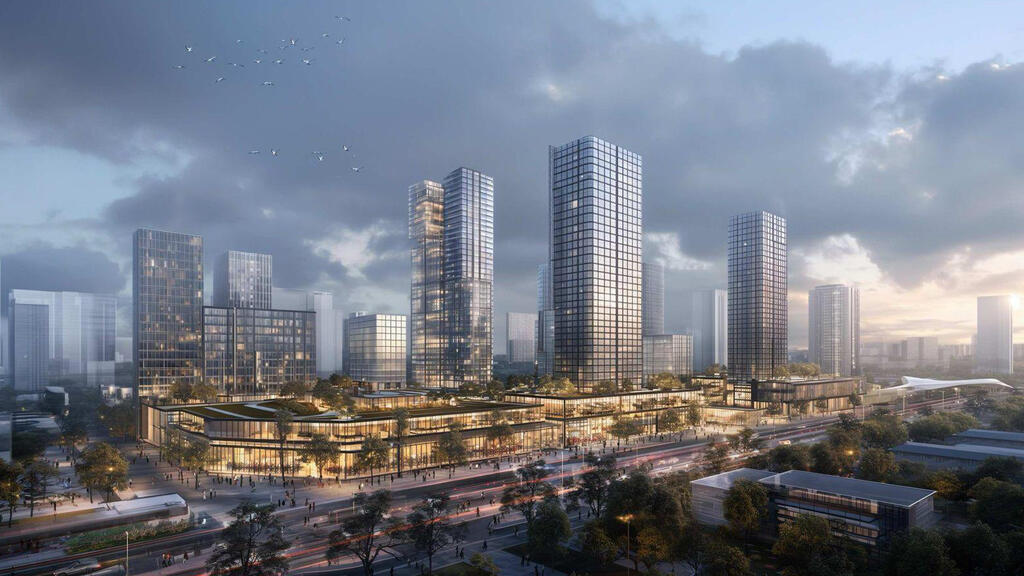 תוכנית דרום פי גלילות (הדמיה: מזור פירשט אדריכלים ומתכנני ערים) תוכנית דרום פי גלילות הדמיה 2