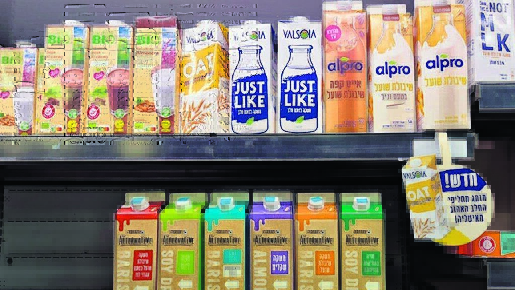 תחליפי חלב של אלפרו (שטראוס) ואלטרנטיב (תנובה). תחרות על הייצור (צילום: יח"צ) תחליפי חלב אלטרנטיב אלפרו