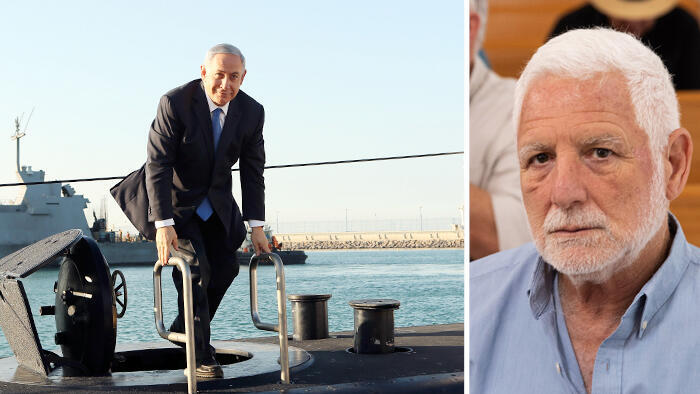 מימין דן הראל ו בנימין נתניהו