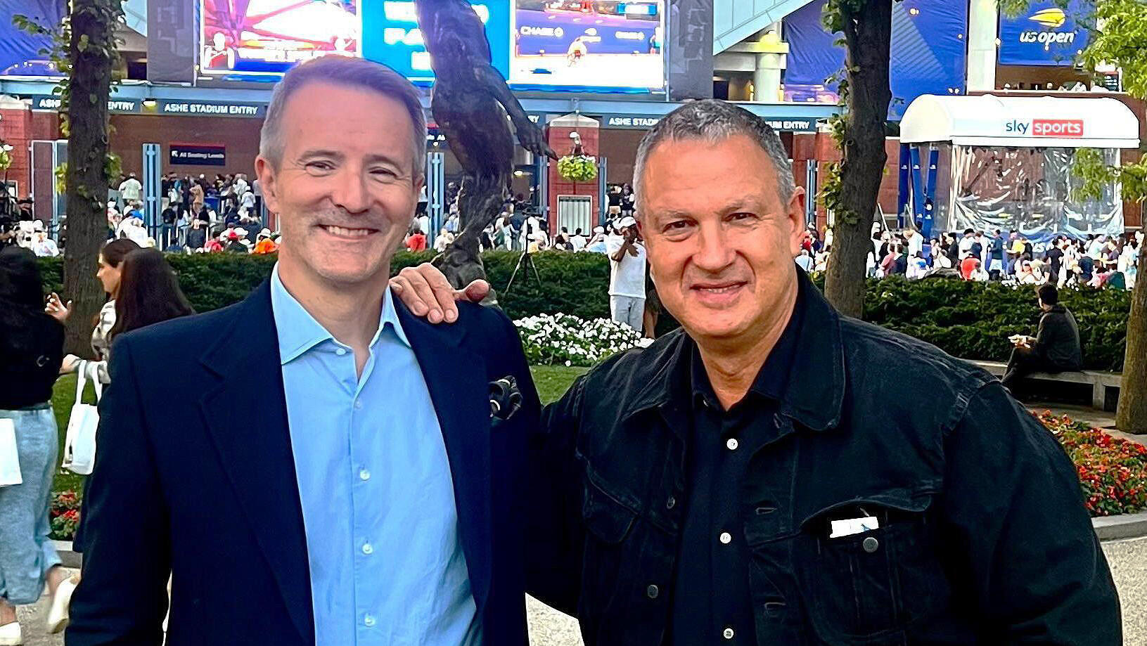 מימין ד"ר אראל מרגלית מייסד ויו"ר JVP ויו"ר Earnix ארניקס רובין גילתרופ