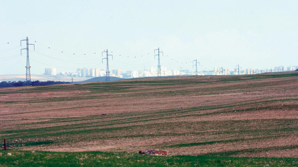 חלק מהשטח ב שדה בריר בו אמורה להתנהל כריית הפוספטים