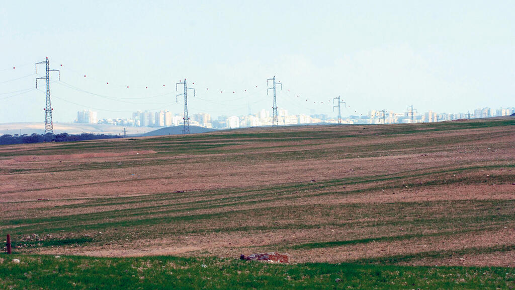 חלק מהשטח ב שדה בריר בו אמורה להתנהל כריית הפוספטים
