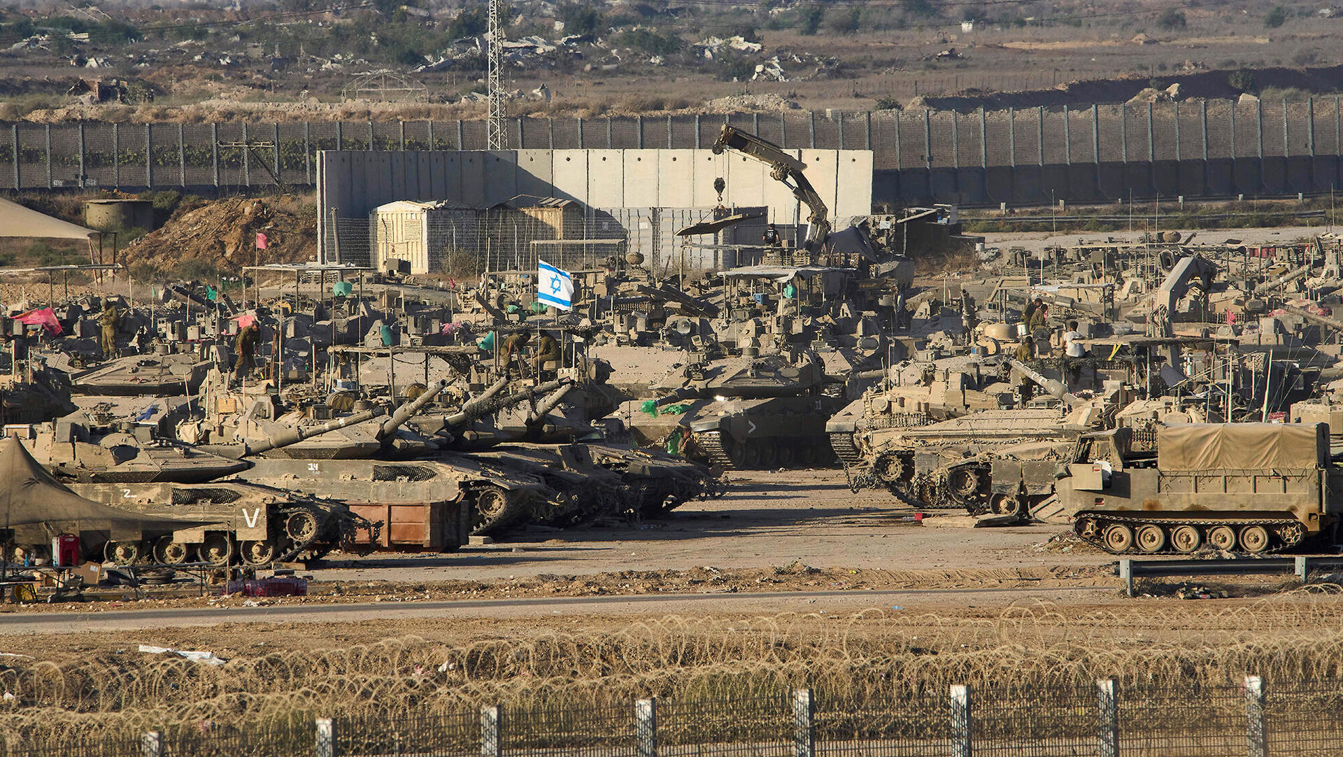 כוחות צה"ל על גבול עזה 9.9.25