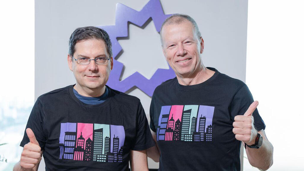 מייסדי גונג: עמית בן דב מנכ"ל ואילון רשף, סמנכ"ל מוצר (צילום: ויקטור לוי) עמית בן דב מנכ"ל ו אילון רשף סמנכ"ל מוצר מייסדי גונג