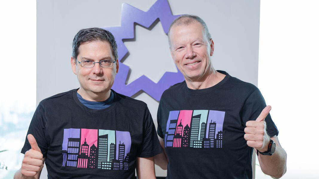 עמית בן דב מנכ"ל ו אילון רשף סמנכ"ל מוצר מייסדי גונג