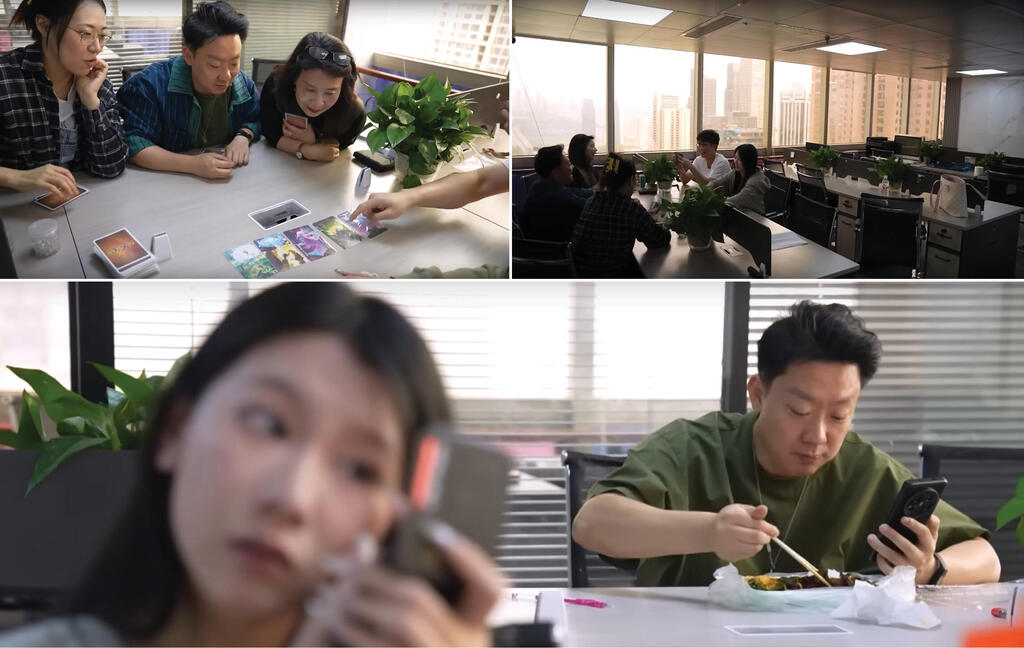 מתוך סרטון המתאר חברה פיקטיבית שמאפשרת לצעירים להציג להוריהם מקום עבודה מסודר ואפילו כרטיס עובד, בלי לעבוד. אחת המטרות המרכזיות היא להדוף את הלחצים והציפיות של הסביבה