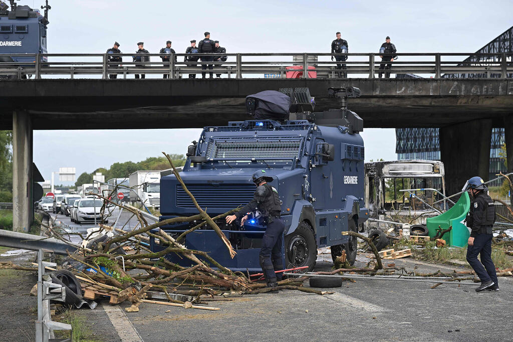 מיום שיבוש ו מחאות היום ברחבי צרפת