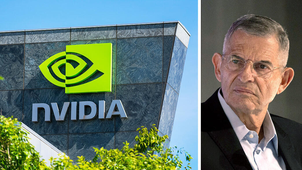 שמואל חרלפ יו"ר כלמוביל לצד מטה אנבידיה Nvidia סנטה קלרה קליפורניה