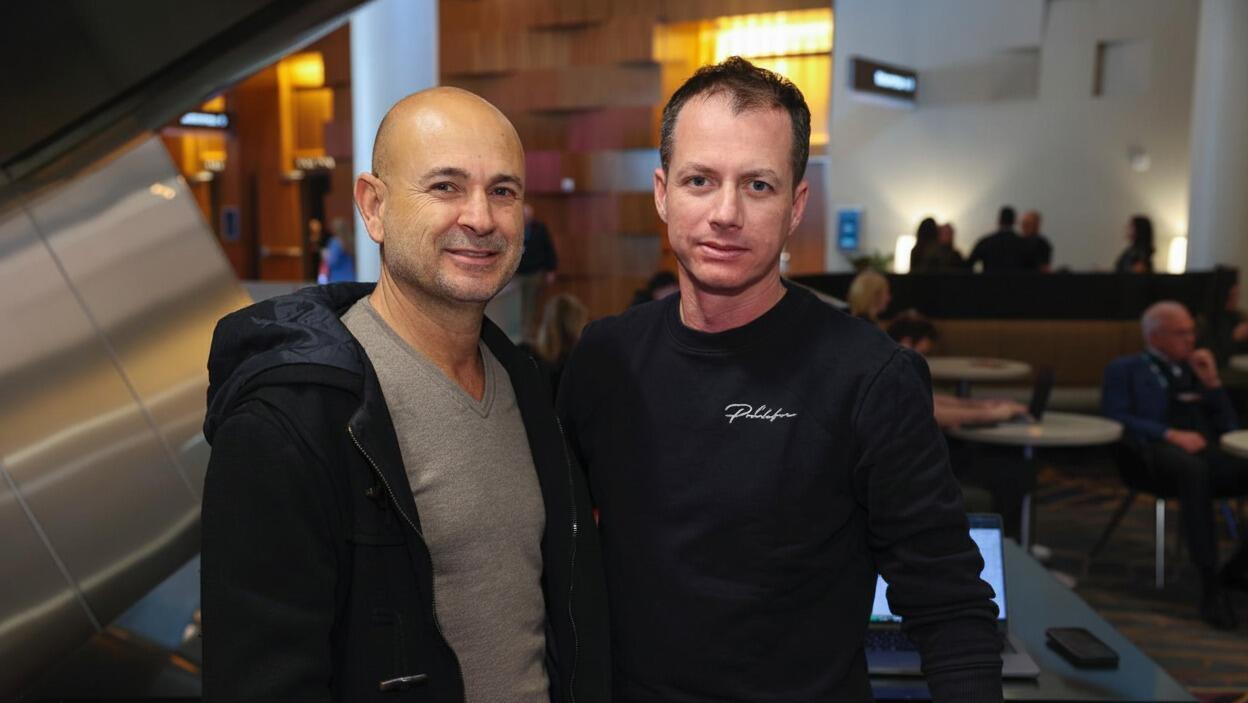 טל ברגר COO ו משה וקנין מנכ"ל LiZo.ai