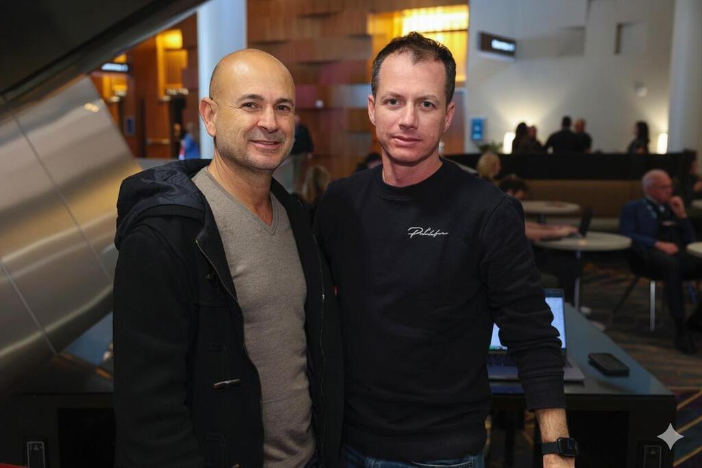 Lizo.ai founders. (Photo: Courtesy) טל ברגר COO ו משה וקנין מנכ"ל LiZo.ai