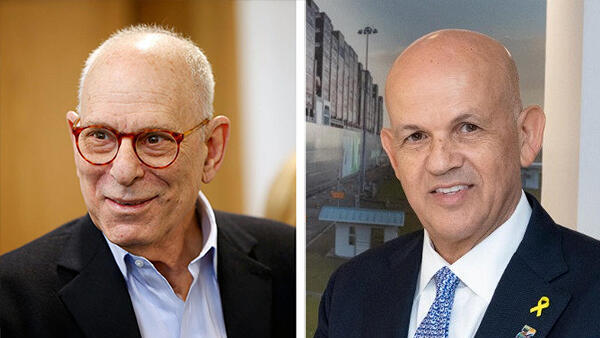 מימין אלי גליקמן ו רמי אונגר