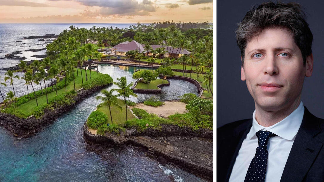 סם אלטמן ו האחוזה שלו ב הוואי