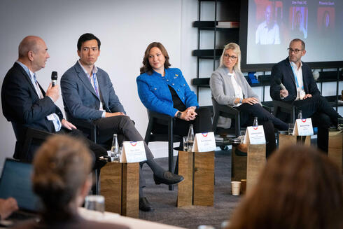 UK-Israel Tech Hub panel. UK-Israel Tech Hub panel.
