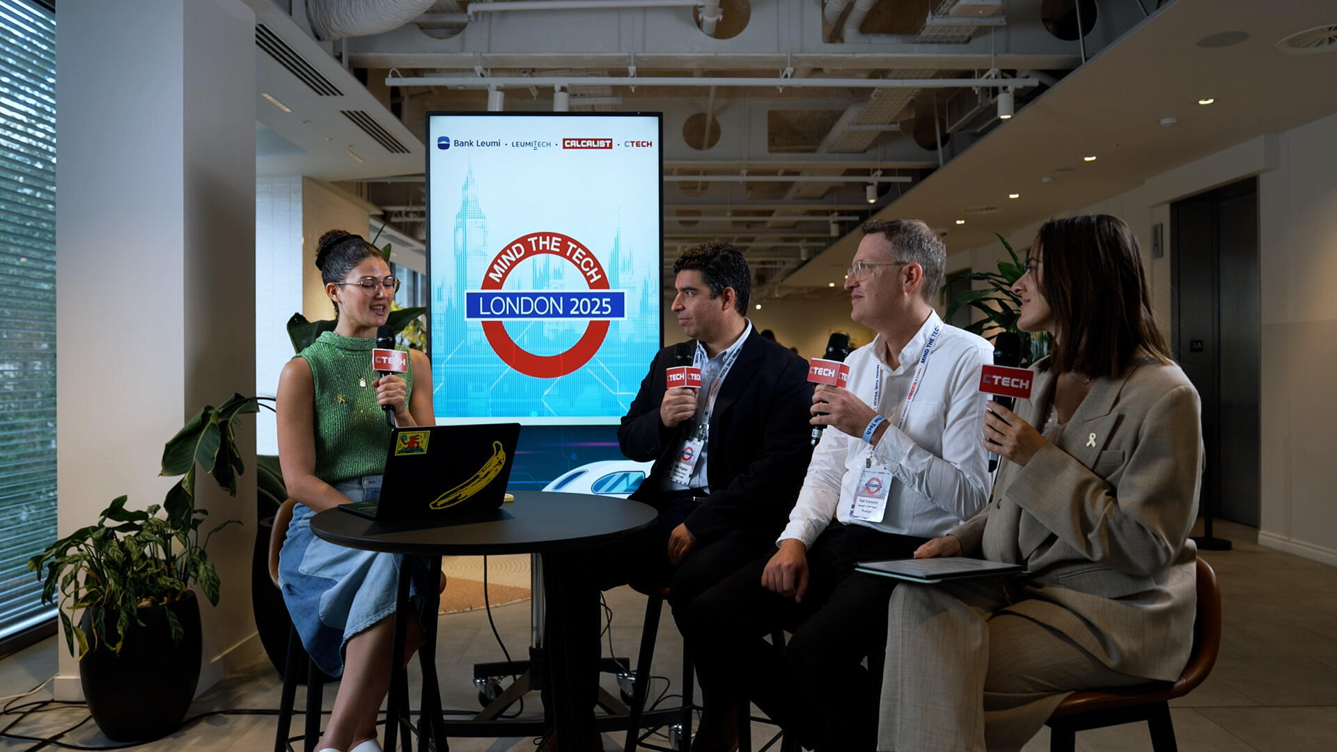 CTech London Conference - Panel Ido Vigdor, Yair Cassuto, Maya Sela