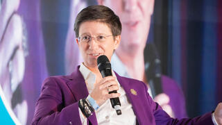 ועידת לונדון 2025-  ג'וליה הוגט מנכ"לית בורסת לונדון 