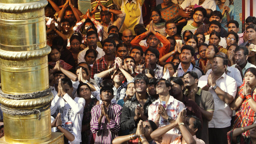 מקדש צ'ילקור בלאג'י  Chilkur Balaji היידראבאד הודו