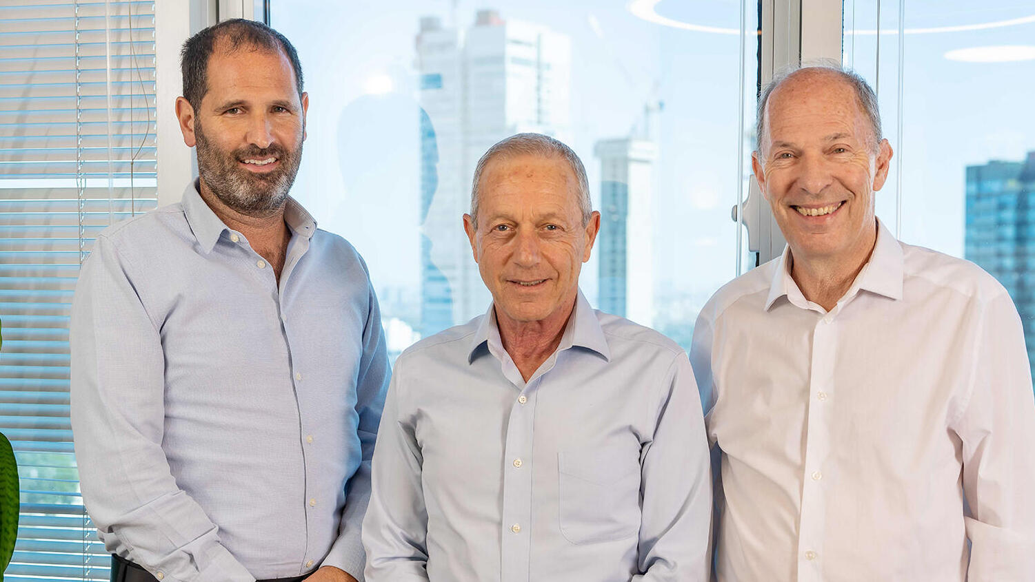 ראשי קרן אלומה - מימין אורי יוגב מולי רבינא ו יאיר הירש