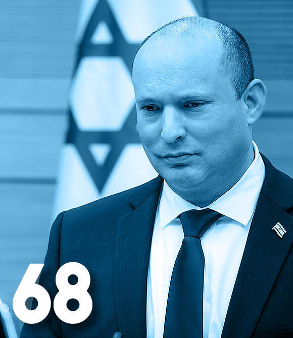 צילום: נועם מושקוביץ דוברות הכנסת מגזין 100 משפיעים ומשפיעות 2025 נפתלי בנט