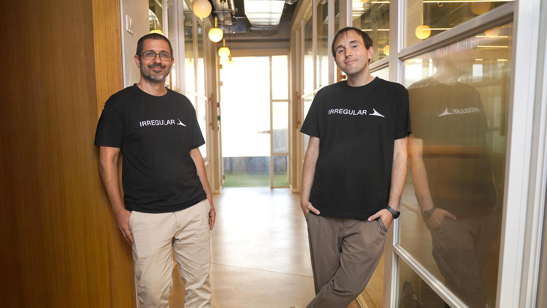 מייסדי Irregular דן להב מנכ"ל ו עומר נבו סמנכ"ל טכנולוגיות