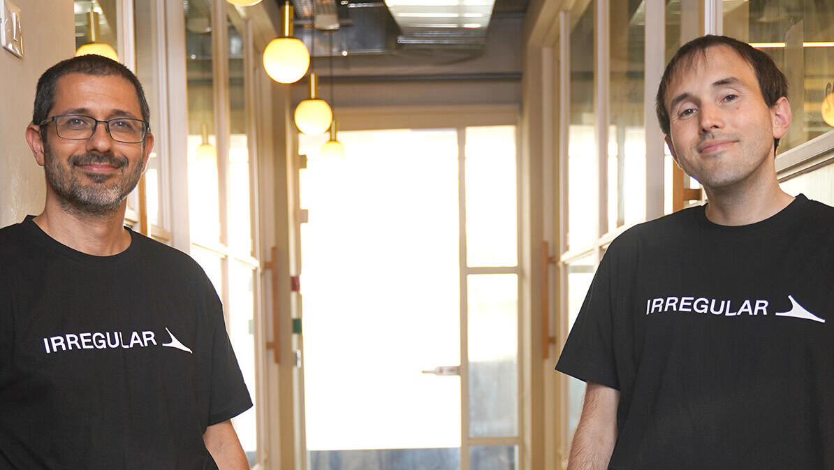 מייסדי Irregular דן להב מנכ"ל ו עומר נבו סמנכ"ל טכנולוגיות