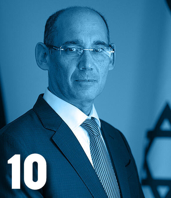 צילום: יובל חן מגזין 100 משפיעים ומשפיעות 2025 אמיר ירון נגיד בנק ישראל