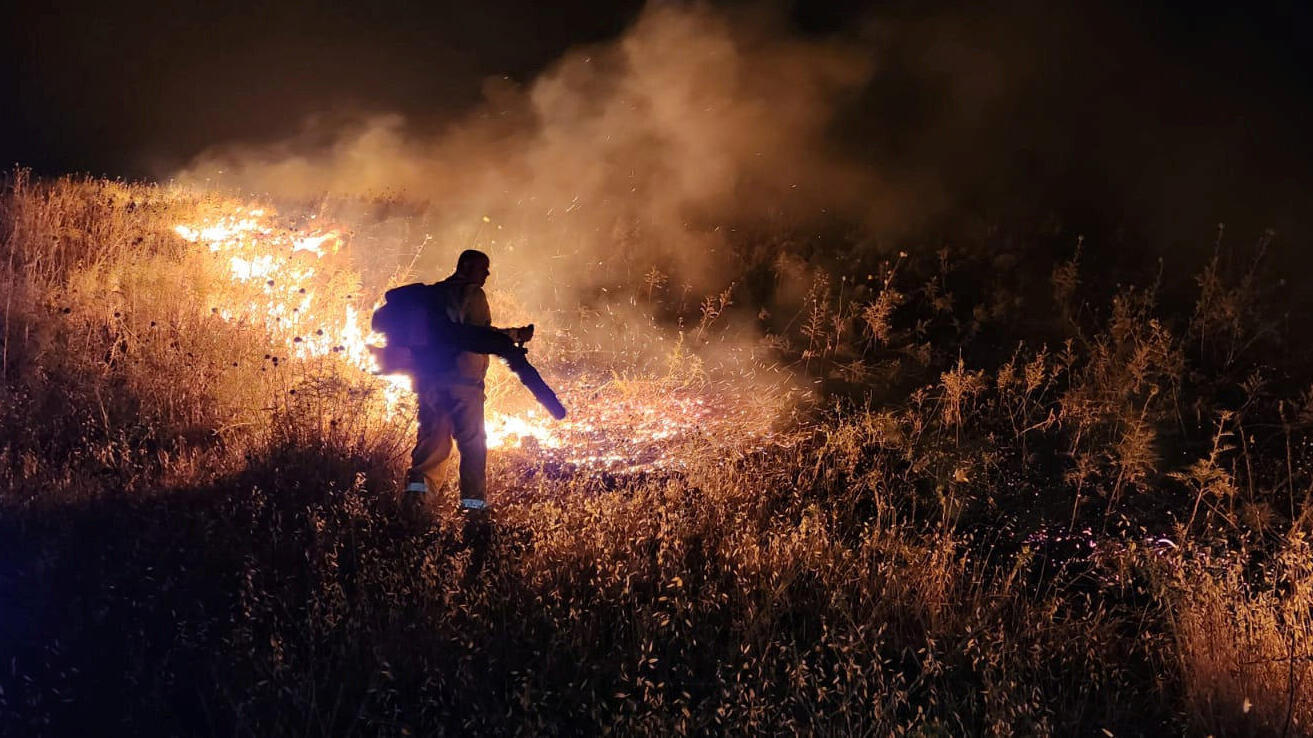 מגזין 100 משפיעים ומשפיעות 2025 צוות כיבוי אש שריפה בצפון