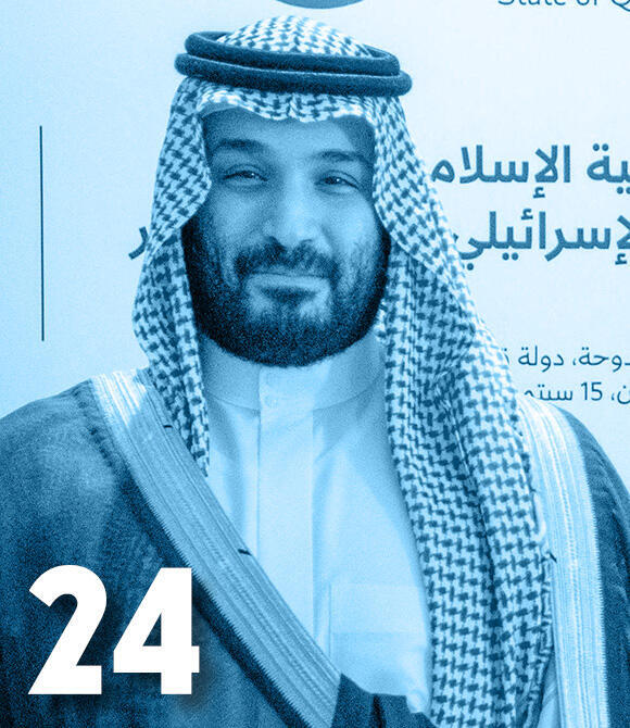 מגזין 100 משפיעים ומשפיעות 2025  מחמד בן סלמאן יורש העצר הסעודי