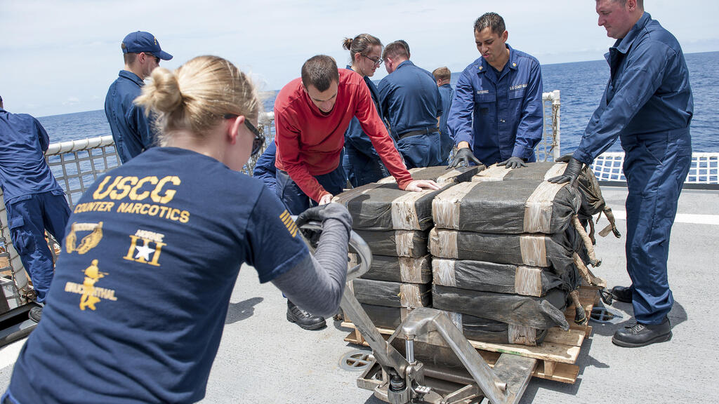 משמר החופים האמריקאי תפס משלוח קוקאין ממקסיקו של 5,500 קילו בשווי   181 מיליון דולר